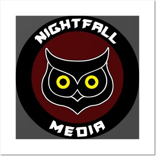 Nightfall Media Logo Tee Posters and Art